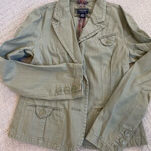 American Eagle Women's Green Blazer size medium